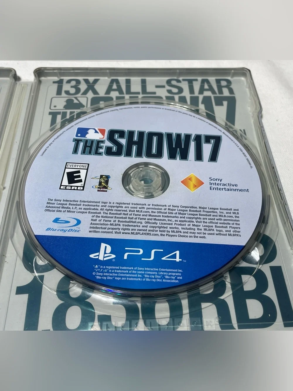 PS4 MLB The Show 7 MVP Edition Steel Case Sony PlayStation 4 Tested